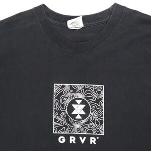 GRVR Tees Black Short Sleeve Graphic Tee Men’s Size XL